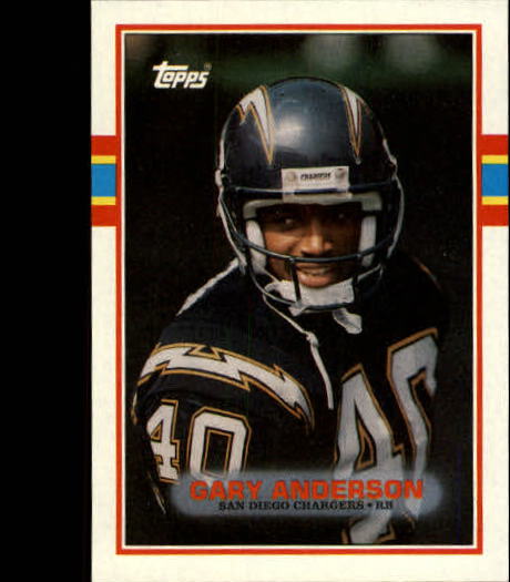 1989 Topps #306 Gary Anderson RB