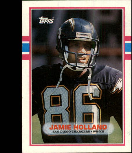 1989 Topps #308 Jamie Holland RC
