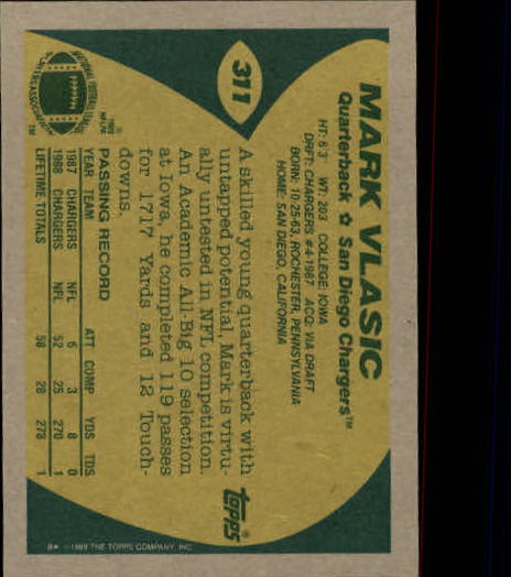 B2174- 1989 Topps Football Cards 251-396 +Inserts -You Pick- 15+ FREE US SHIP - Picture 113 of 311