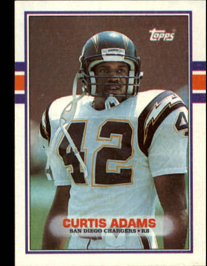 1989 Topps #312 Curtis Adams