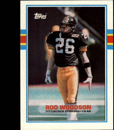 1989 Topps #323 Rod Woodson RC