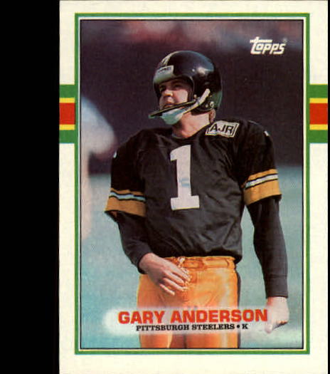 1989 Topps #324 Gary Anderson K