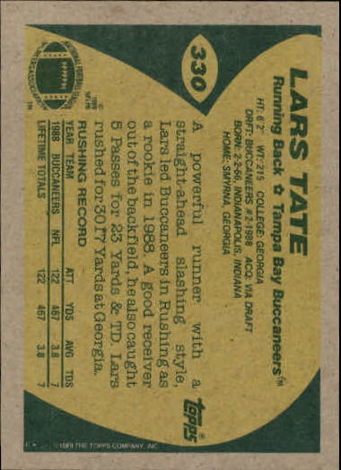 B2174- 1989 Topps Football Cards 251-396 +Inserts -You Pick- 15+ FREE US SHIP - Picture 147 of 311