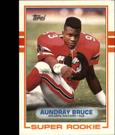 1989 Topps #337 Aundray Bruce RC