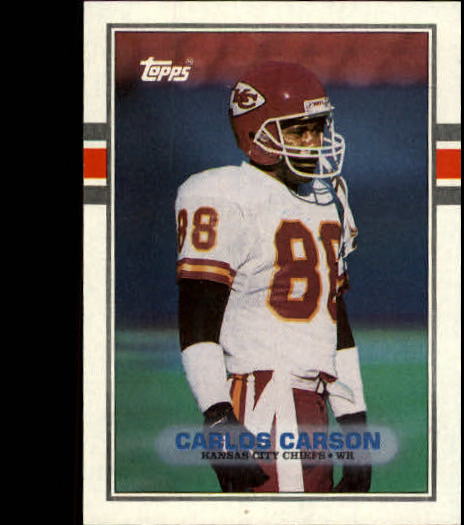 1989 Topps #355 Carlos Carson