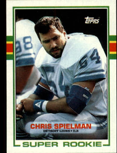 1989 Topps #361 Chris Spielman RC