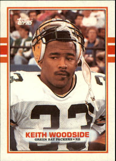 1989 Topps #375 Keith Woodside RC