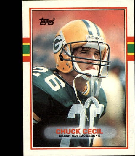 1989 Topps #380 Chuck Cecil RC