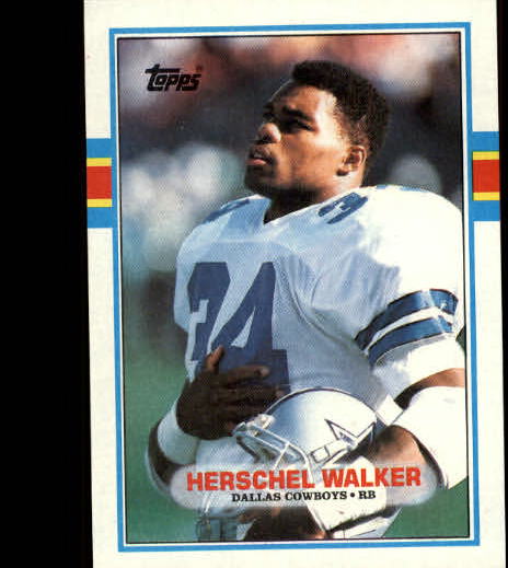 1989 Topps #385 Herschel Walker
