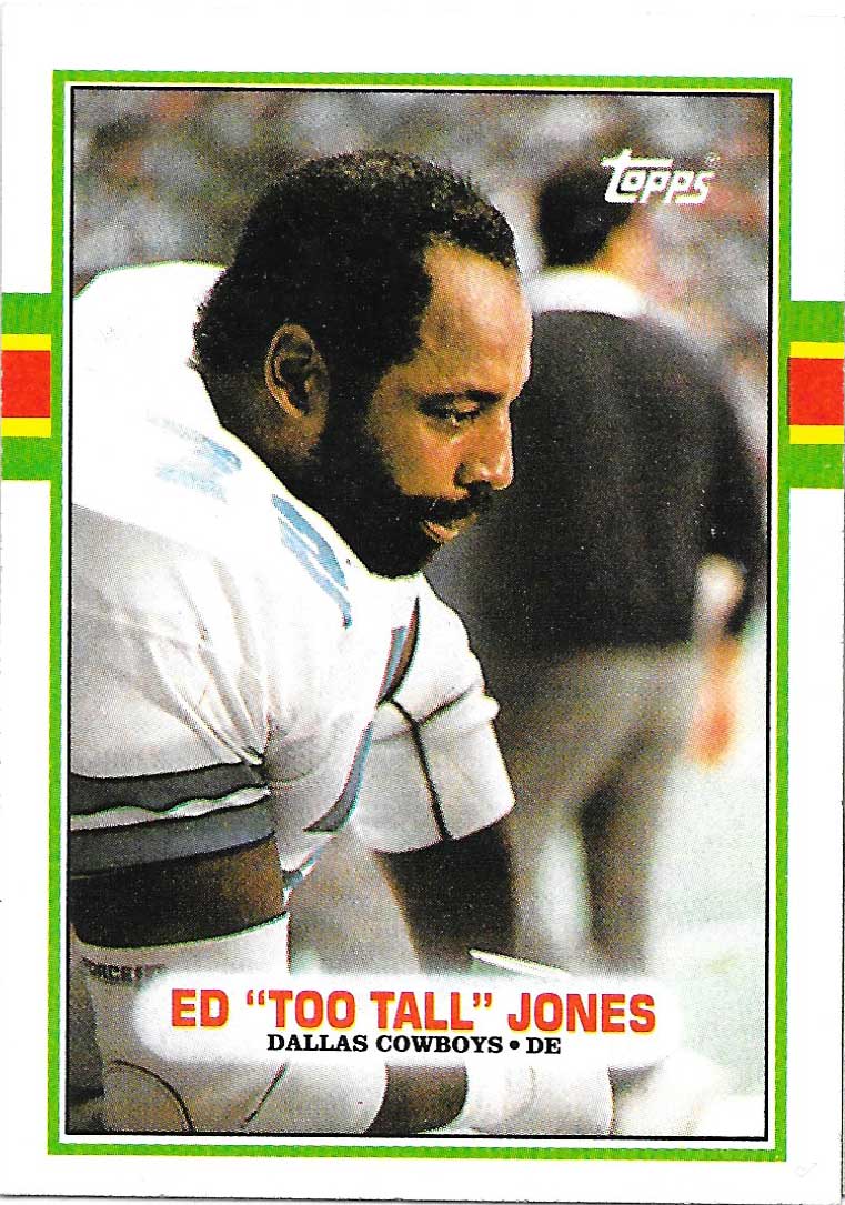 1989 Topps #389 Ed Too Tall Jones