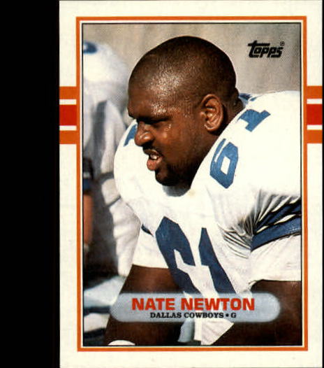1989 Topps #392 Nate Newton RC