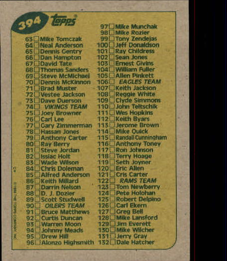 B2174- 1989 Topps Football Cards 251-396 +Inserts -You Pick- 15+ FREE US SHIP - Picture 265 of 311