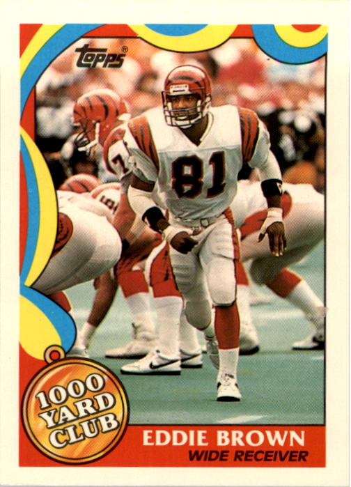 Sport Stickers & Cards - Eddie Brown - Cincinnati Bengals - Pro