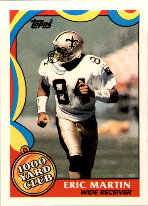 1987 New Orleans Saints Set ERIC MARTIN MORTEN ANDERSEN RICKEY JACKSON  MAYES RC