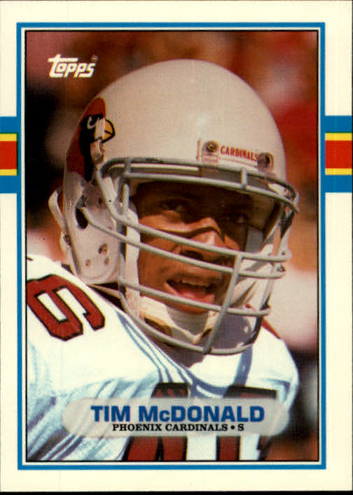 1989 Topps Traded #21T Tim McDonald RC