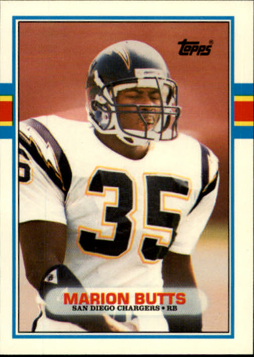 1989 Topps Traded #23T Marion Butts RC