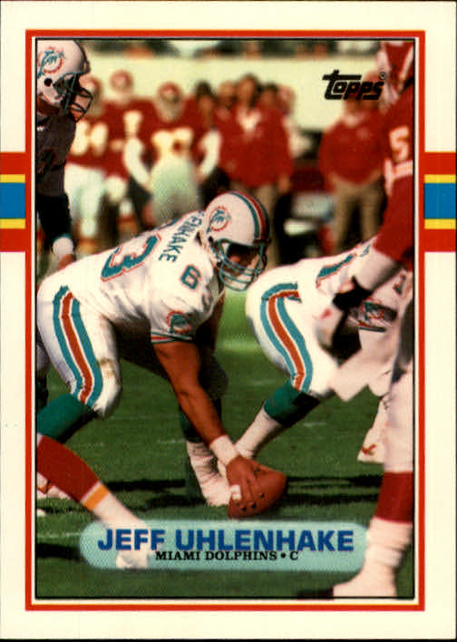 1989 Topps Traded #36T Jeff Uhlenhake RC