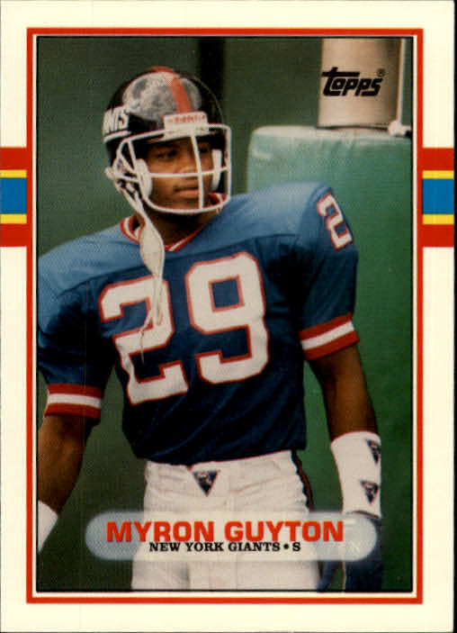1989 Topps Traded #51T Myron Guyton RC