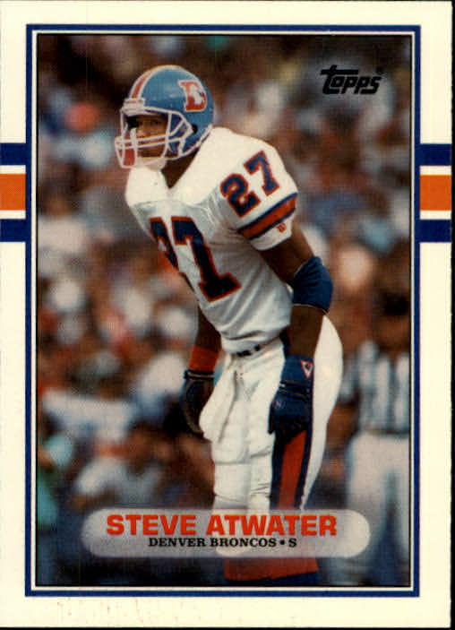 1989 Topps Traded #52T Steve Atwater RC