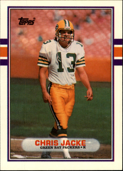 1989 Topps Traded #72T Chris Jacke RC
