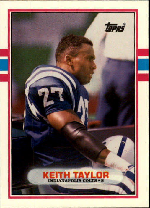 1989 Topps Traded #74T Keith Taylor RC