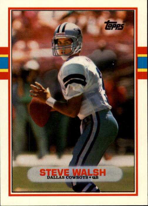 1989 Topps Traded #75T Steve Walsh RC