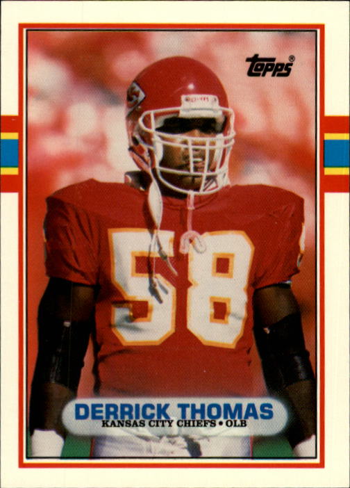1989 Topps Traded #90T Derrick Thomas RC