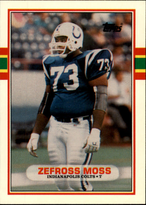 1989 Topps Traded #105T Zefross Moss RC