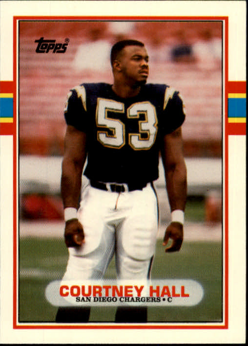 1989 Topps Traded #107T Courtney Hall RC