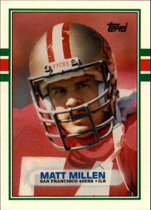 1989 Topps Traded #116T Matt Millen