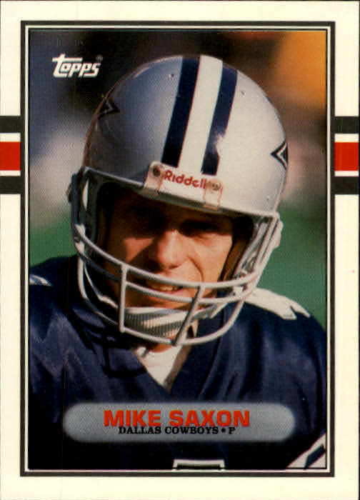 1989 Topps Traded #119T Mike Saxon