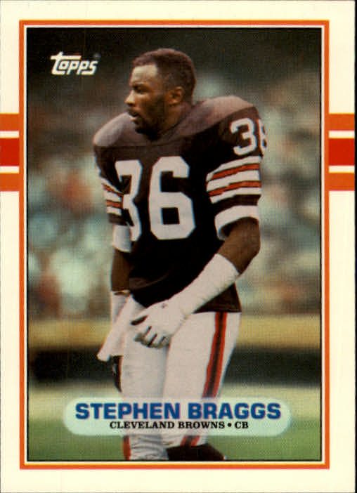 1989 Topps Traded #127T Stephen Braggs RC