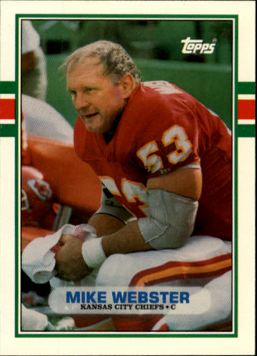 1989 Topps Traded #131T Mike Webster