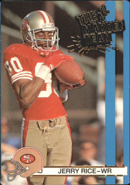 1990 Action Packed All-Madden #2 Jerry Rice