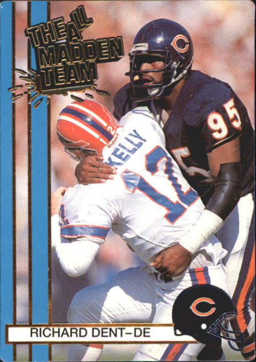 1990 Action Packed All-Madden #15 Richard Dent