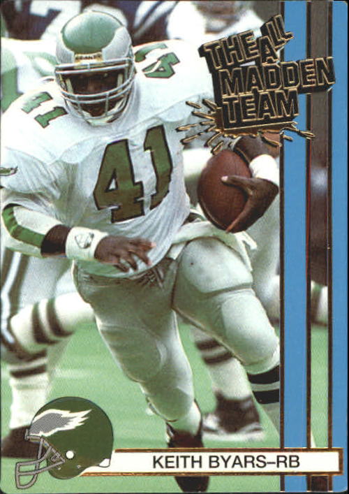 1990 Action Packed All-Madden #25 Keith Byars