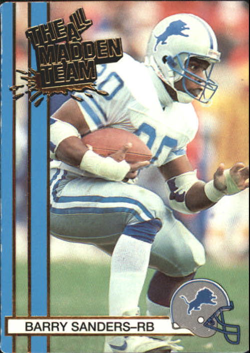 1990 Action Packed All-Madden #47 Barry Sanders