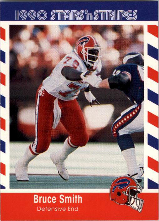 1990 Fleer Stars and Stripes #30 Bruce Smith
