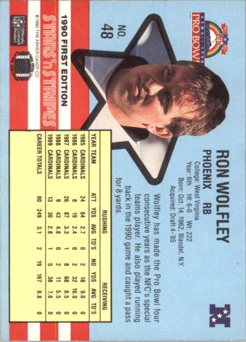 1989 Cardinals Police #24 Ron Wolfley - EX