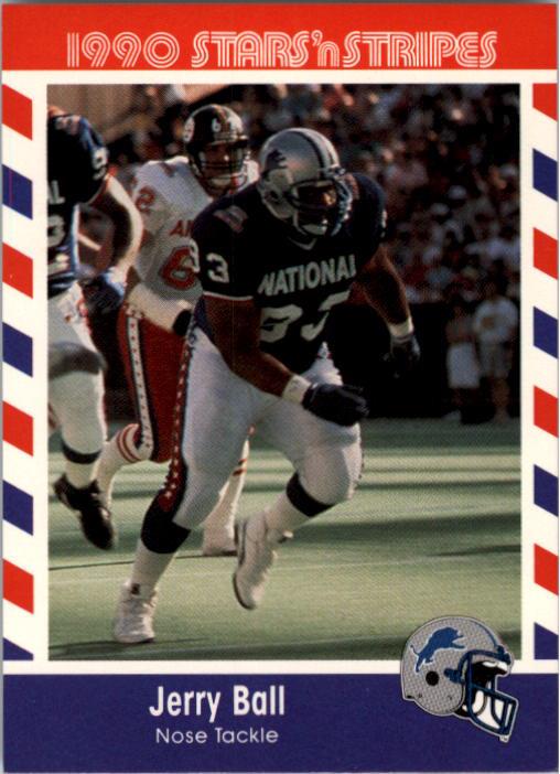 1990 Fleer Stars and Stripes #79 Jerry Ball