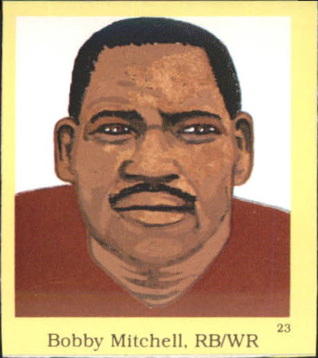 1990 Hall of Fame Stickers #23 Bobby Mitchell