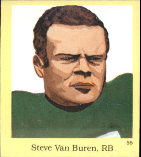 1990 Hall of Fame Stickers #55 Steve Van Buren