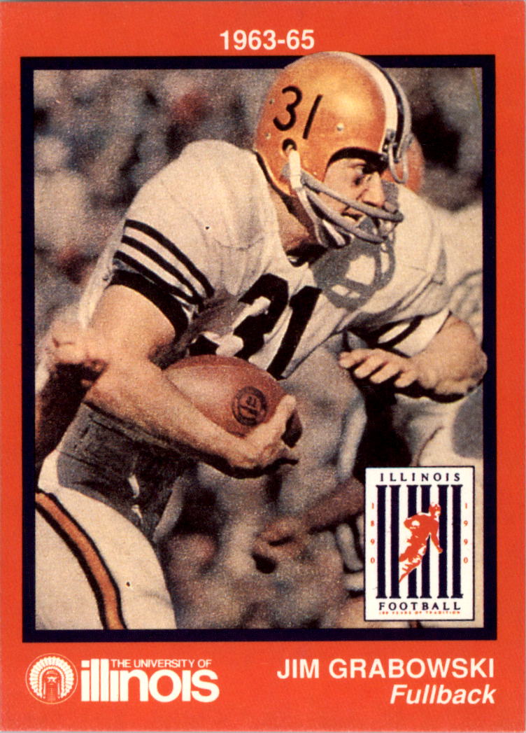 1990 Illinois Fighting Illini Centennial Trading Card #1-45 - Choose Your Card - Picture 8 of 91