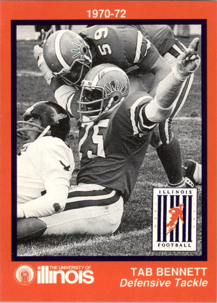 1990 Illinois Fighting Illini Centennial Trading Card #1-45 - Choose Your Card - Picture 38 of 91