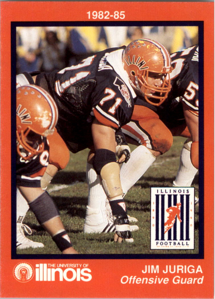 1990 Illinois Fighting Illini Centennial Trading Card #1-45 - Choose Your Card - Picture 40 of 91