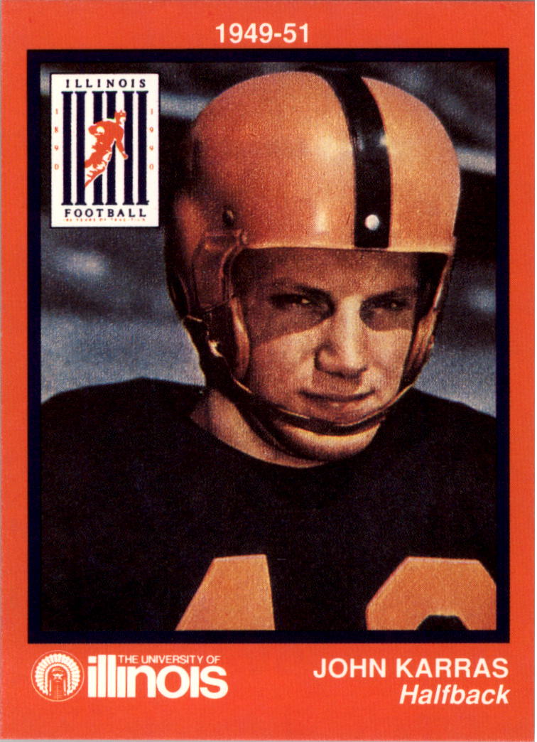 1990 Illinois Fighting Illini Centennial Trading Card #1-45 - Choose Your Card - Picture 42 of 91