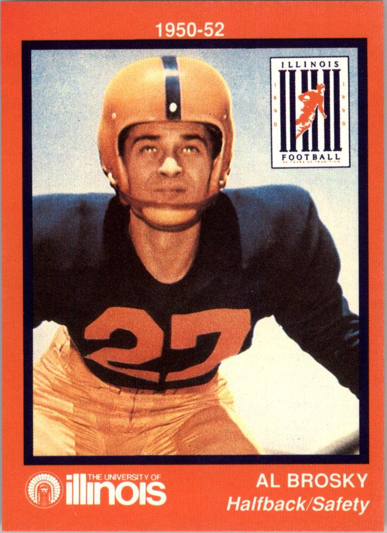 1990 Illinois Fighting Illini Centennial Trading Card #1-45 - Choose Your Card - Picture 54 of 91