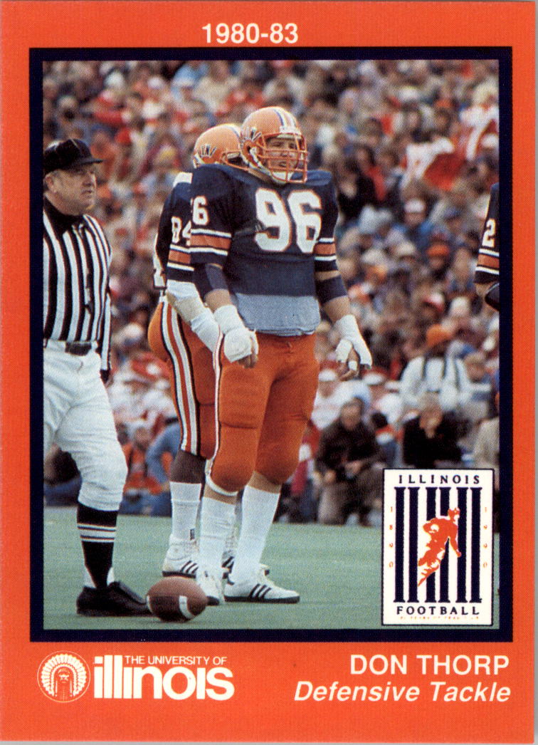 1990 Illinois Fighting Illini Centennial Trading Card #1-45 - Choose Your Card - Picture 56 of 91