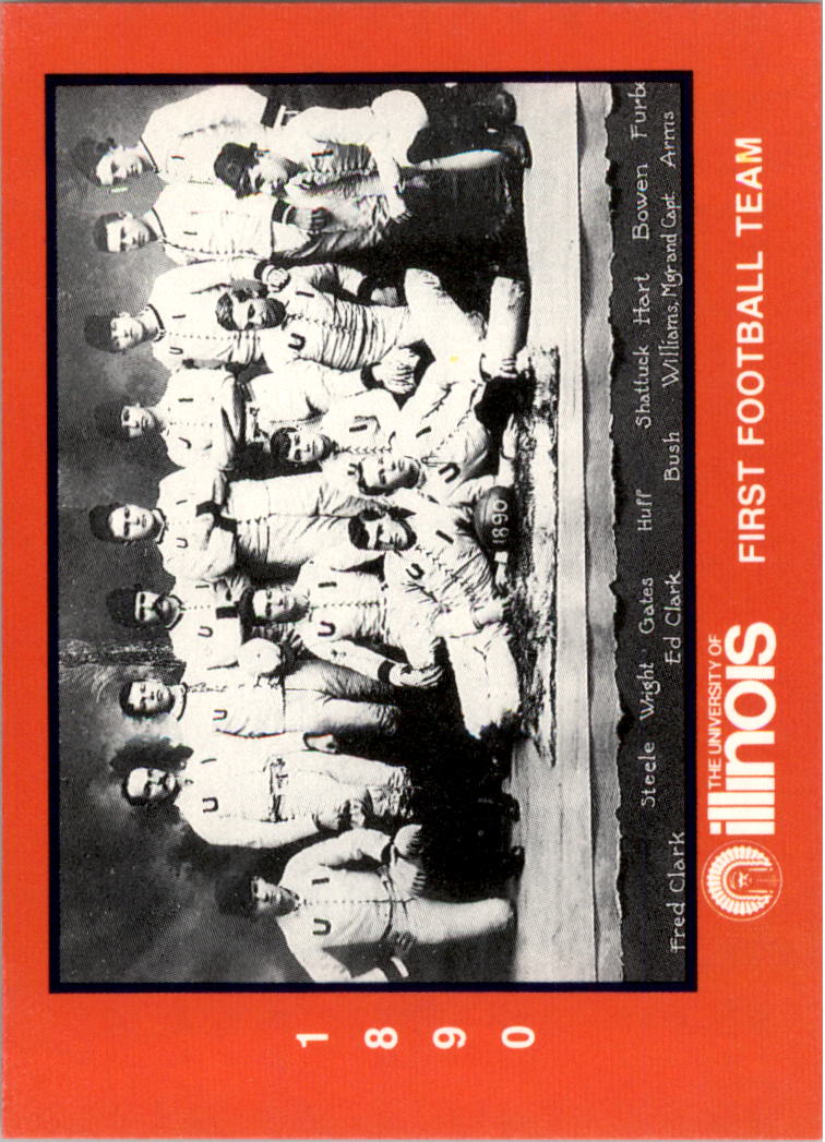 1990 Illinois Fighting Illini Centennial Trading Card #1-45 - Choose Your Card - Picture 58 of 91