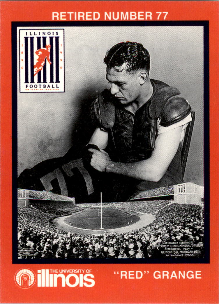 1990 Illinois Fighting Illini Centennial Trading Card #1-45 - Choose Your Card - Picture 60 of 91
